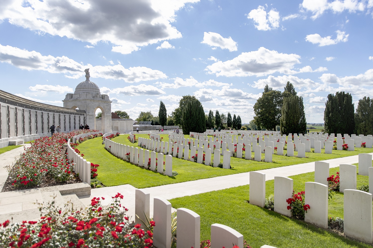 Memorial of Tyne Cot Cemetery