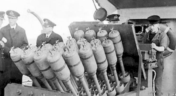 Hedge Hog Water Grenades 1944